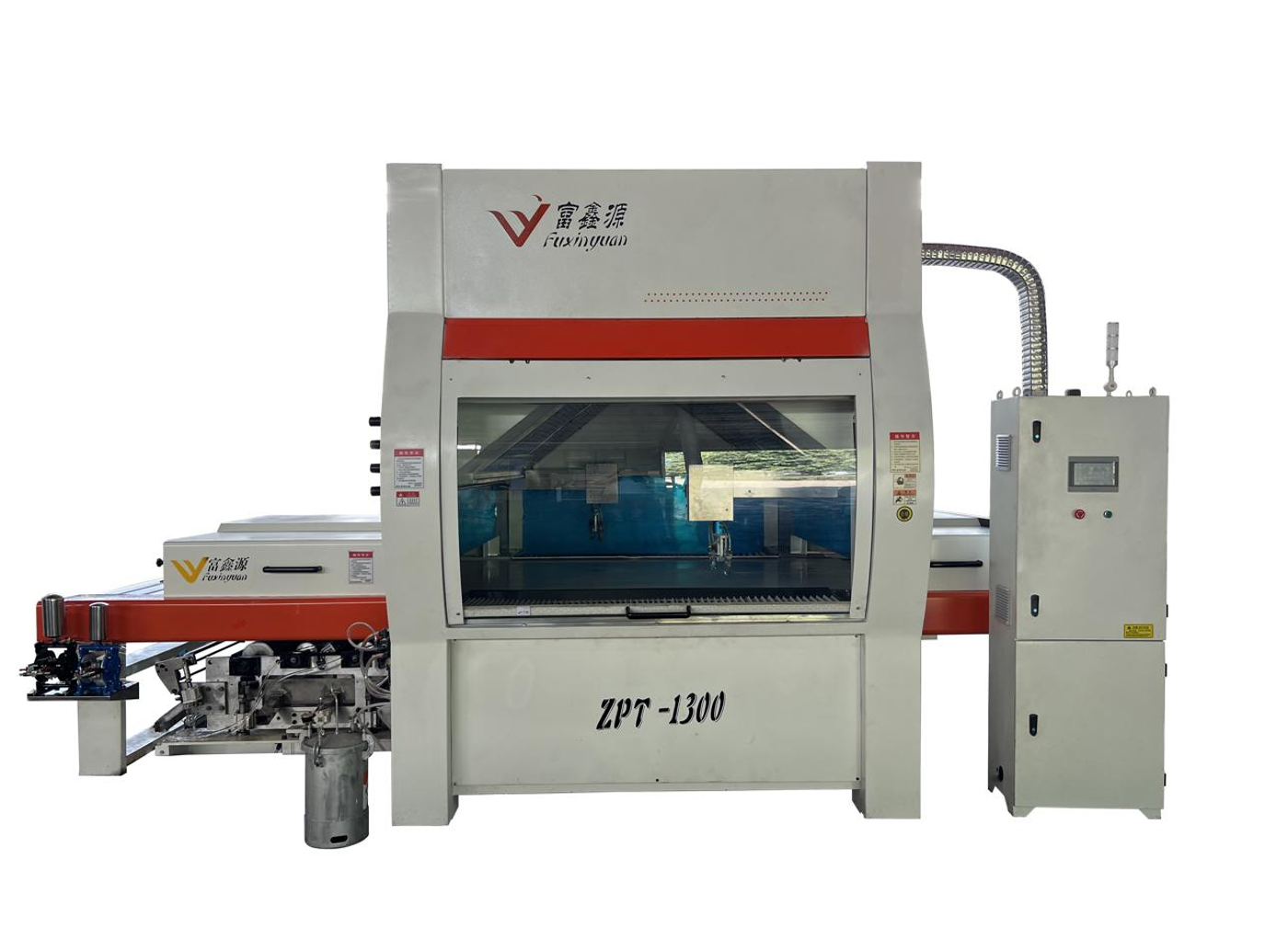 Roller coating and UV curing production line in the Fonsor Machine factory, Chengdu